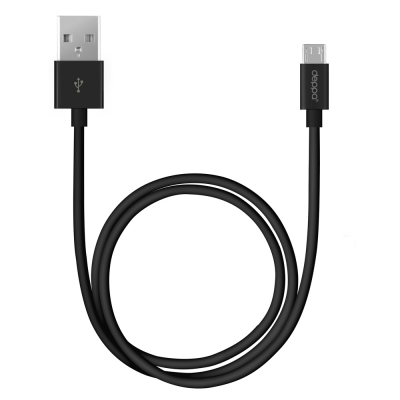 Дата-кабель Deppa USB-A 3.0 - USB-C, черный