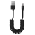Дата-кабель Deppa USB-microUSB, витой, черный